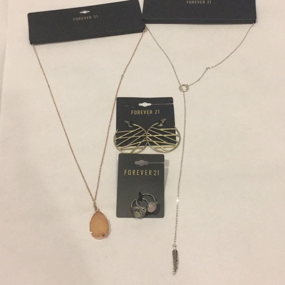 All new with tags, Forever 21 jewelry lot